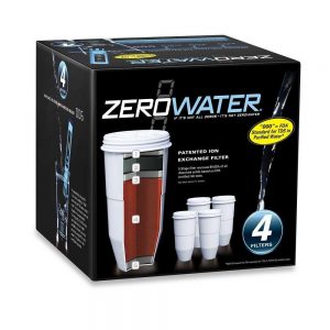 Zero Water Replacement Filters Pack Of Four